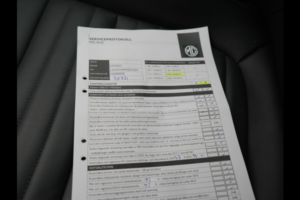 MG EHS 1.5 TGDI Luxury PHEV 258pk Dealer O.H | Trekhaak | Panodak | 360 Camera | Adaptive Cruise | Lederen Sportstoelen Verwarmd | Keyless | Pilot Assist | Blis | Apple Carplay | Virtual | Navigatie | DAB+ | Plug In Hybrid |