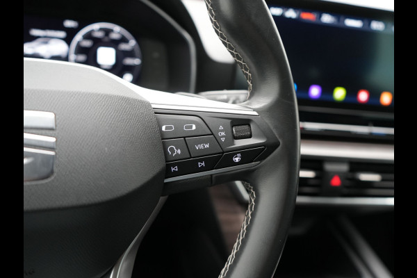 Seat Leon Sportstourer 1.4 TSI eHybrid Xcellence PHEV 204pk Dealer O.H. | Trekhaak Af Fabriek | Camera | Sportstoelen & Stuur Verwarmd | Keyless | Virtual | Navigatie | DAB | Plug In Hybrid |
