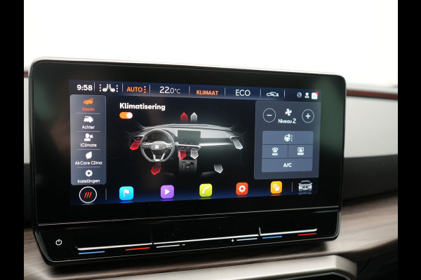 Seat Leon Sportstourer 1.4 TSI eHybrid Xcellence PHEV 204pk Dealer O.H. | Trekhaak Af Fabriek | Camera | Sportstoelen & Stuur Verwarmd | Keyless | Virtual | Navigatie | DAB | Plug In Hybrid |