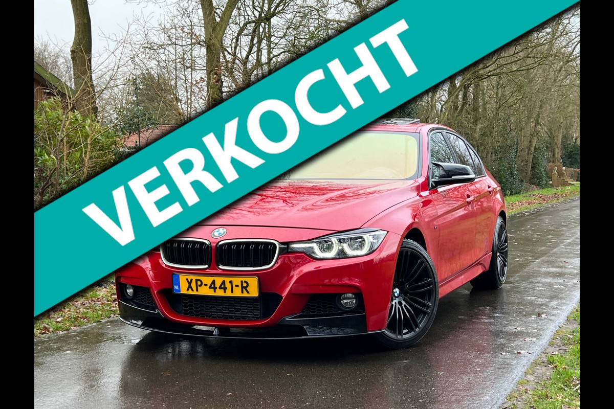 BMW 3 Serie 318i Edition M Sport Shadow High Executive | Schuif/kanteldak + Lederbekleding + DAB + Navi Nu € 24.950,-!!!