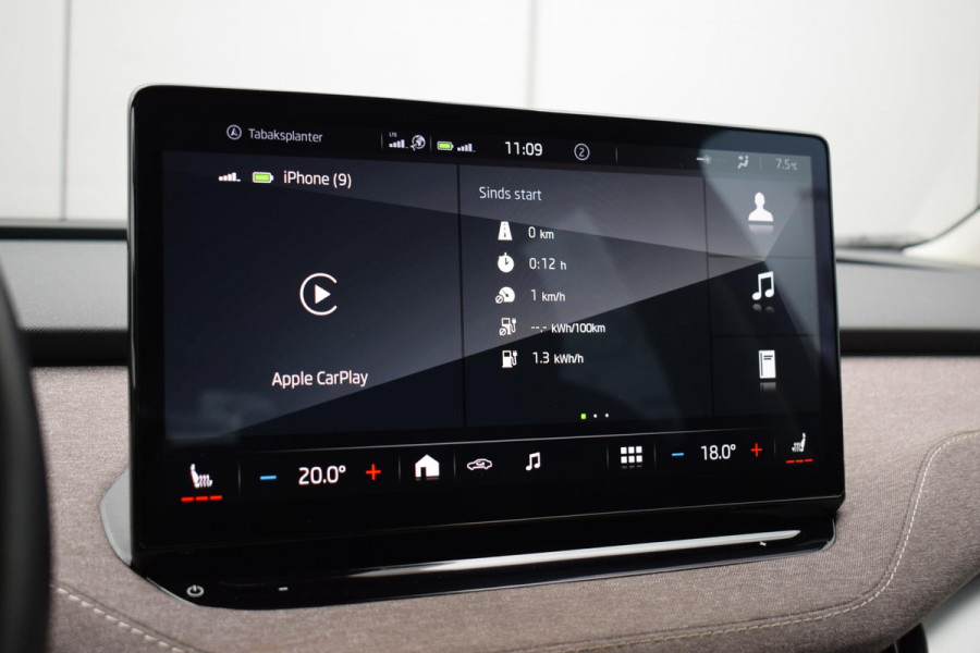 Škoda ENYAQ iV 60 First Edition | SOH: 93,3% | Stuur- en Stoelverw. | Camera | 21” LM