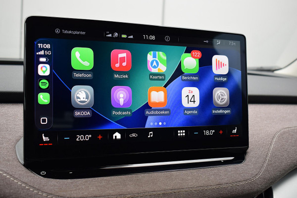 Škoda ENYAQ iV 60 First Edition | SOH: 93,3% | Stuur- en Stoelverw. | Camera | 21” LM