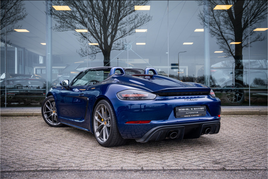 Porsche 718 Spyder 4.0 (420pk) ** PCCB Ceramic ** PDLS+ ** AppleCarplay ** PVTS ** Sport Chrono Sportstoelen Plus ** PTV ** Sportuitlaat