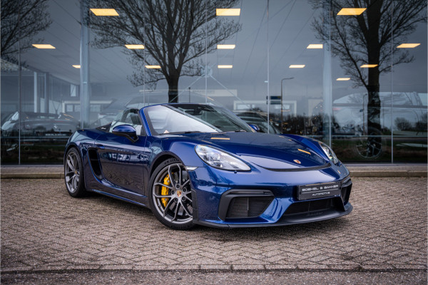 Porsche 718 Spyder 4.0 (420pk) ** PCCB Ceramic ** PDLS+ ** AppleCarplay ** PVTS ** Sport Chrono Sportstoelen Plus ** PTV ** Sportuitlaat