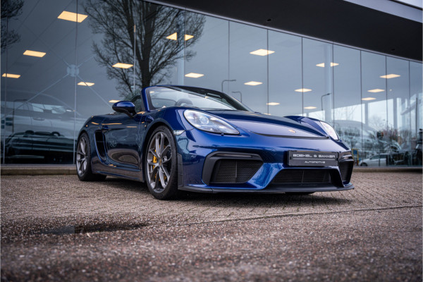 Porsche 718 Spyder 4.0 (420pk) ** PCCB Ceramic ** PDLS+ ** AppleCarplay ** PVTS ** Sport Chrono Sportstoelen Plus ** PTV ** Sportuitlaat