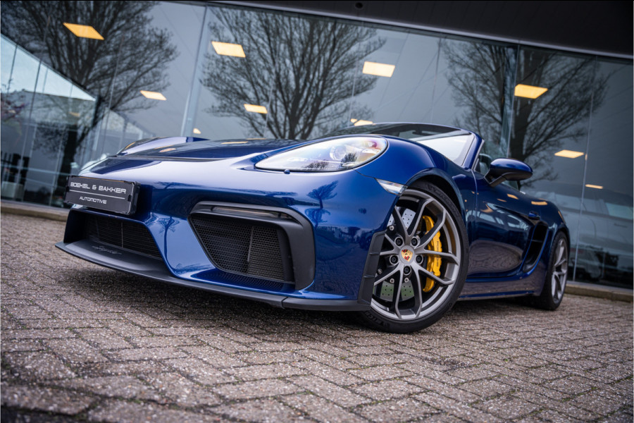 Porsche 718 Spyder 4.0 (420pk) ** PCCB Ceramic ** PDLS+ ** AppleCarplay ** PVTS ** Sport Chrono Sportstoelen Plus ** PTV ** Sportuitlaat