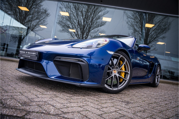 Porsche 718 Spyder 4.0 (420pk) ** PCCB Ceramic ** PDLS+ ** AppleCarplay ** PVTS ** Sport Chrono Sportstoelen Plus ** PTV ** Sportuitlaat
