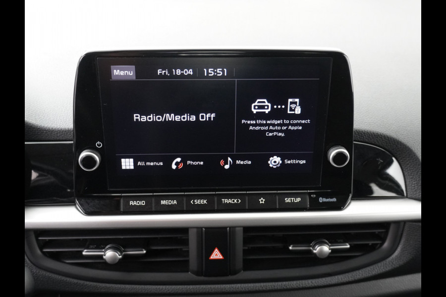 Kia Picanto 1.0 DPi DynamicLine - Cruise Control - Airco - Apple CarPlay/Android Auto- Bluetooth - Fabrieksgarantie tot 05-2030