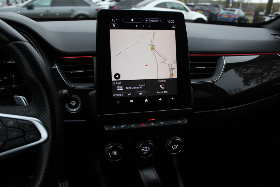 Renault Arkana 1.3 TCe 140 R.S. Line / Camera / Leder / 18'' / Bose / Keyless / Sfeerverlichting / Navigatie / Dodehoek / DAB / ACC / Stoelverwarming