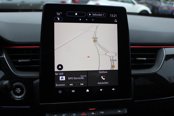 Renault Arkana 1.3 TCe 140 R.S. Line / Camera / Leder / 18'' / Bose / Keyless / Sfeerverlichting / Navigatie / Dodehoek / DAB / ACC / Stoelverwarming