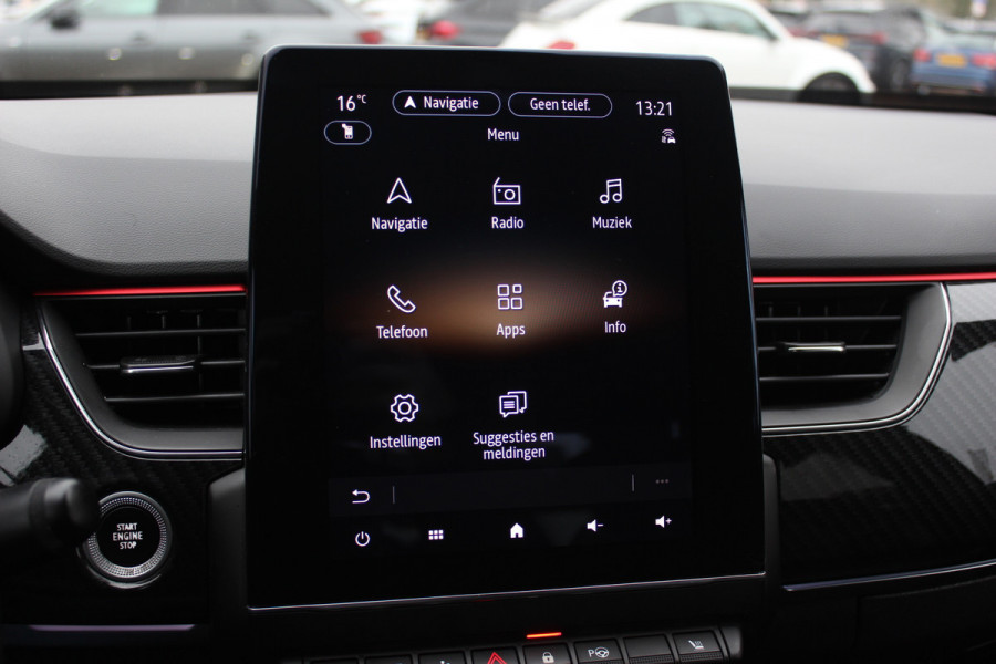 Renault Arkana 1.3 TCe 140 R.S. Line / Camera / Leder / 18'' / Bose / Keyless / Sfeerverlichting / Navigatie / Dodehoek / DAB / ACC / Stoelverwarming