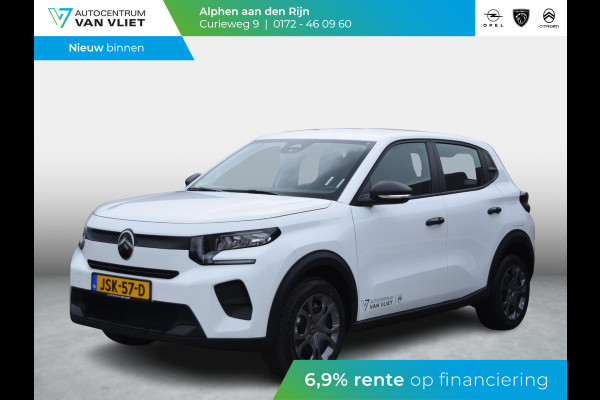 Citroën ë-C3 You 113pk 44 kWh | AIRCO | CRUISE CONROL | PARKEERSENSOREN | DEMO