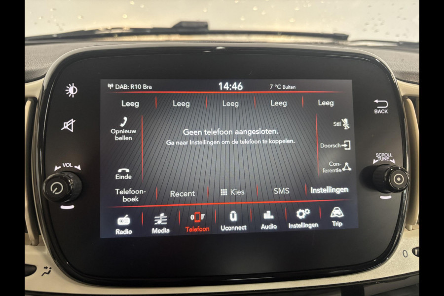 Fiat 500 1.0 Hybrid Lounge Plus | Navigatie | Panorama Dak | Parkeersensoren Achter | Climatronic | lichtmetalen Velgen | Dab
