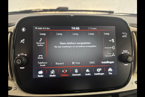 Fiat 500 1.0 Hybrid Lounge Plus | Navigatie | Panorama Dak | Parkeersensoren Achter | Climatronic | lichtmetalen Velgen | Dab