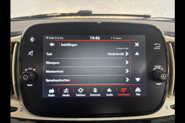Fiat 500 1.0 Hybrid Lounge Plus | Navigatie | Panorama Dak | Parkeersensoren Achter | Climatronic | lichtmetalen Velgen | Dab