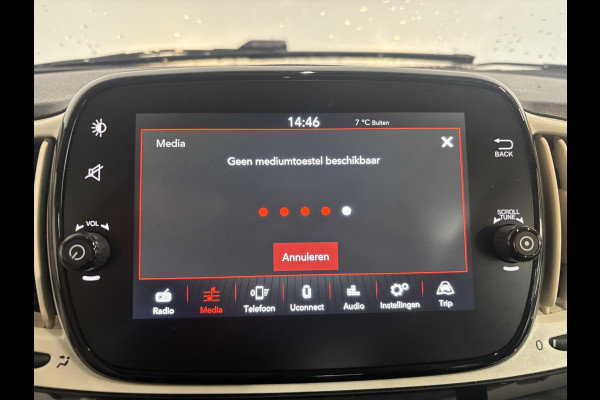Fiat 500 1.0 Hybrid Lounge Plus | Navigatie | Panorama Dak | Parkeersensoren Achter | Climatronic | lichtmetalen Velgen | Dab