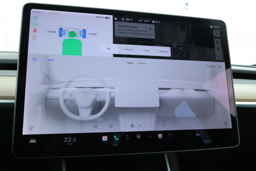 Tesla Model 3 Performance AWD 75 kWh Full Black! Track Modus, Stoelverwarming