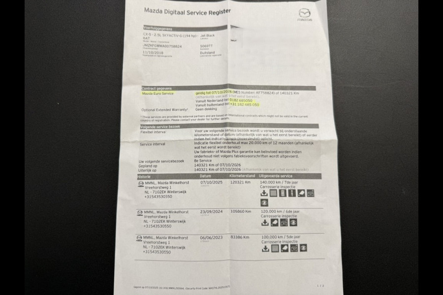 Mazda CX-5 2.5 SKYACTIV-G 194pk 4WD Aut GT-M Line ACC trekhaak 360 CAM BOSE NAVI LED