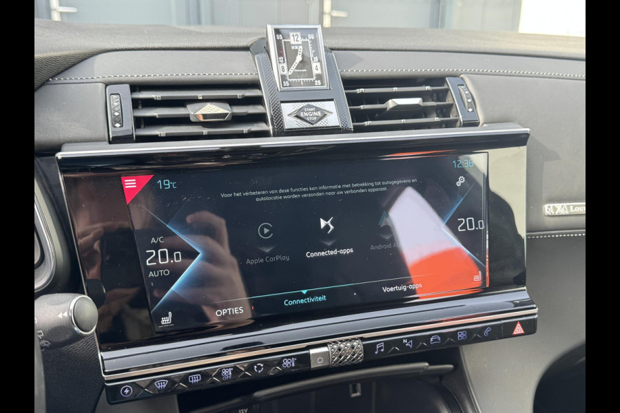 DS 7 Crossback E-Tense 225 Louvre | Vol Leder | El.achterklep | 93% SOH | Prijs is rijklaar