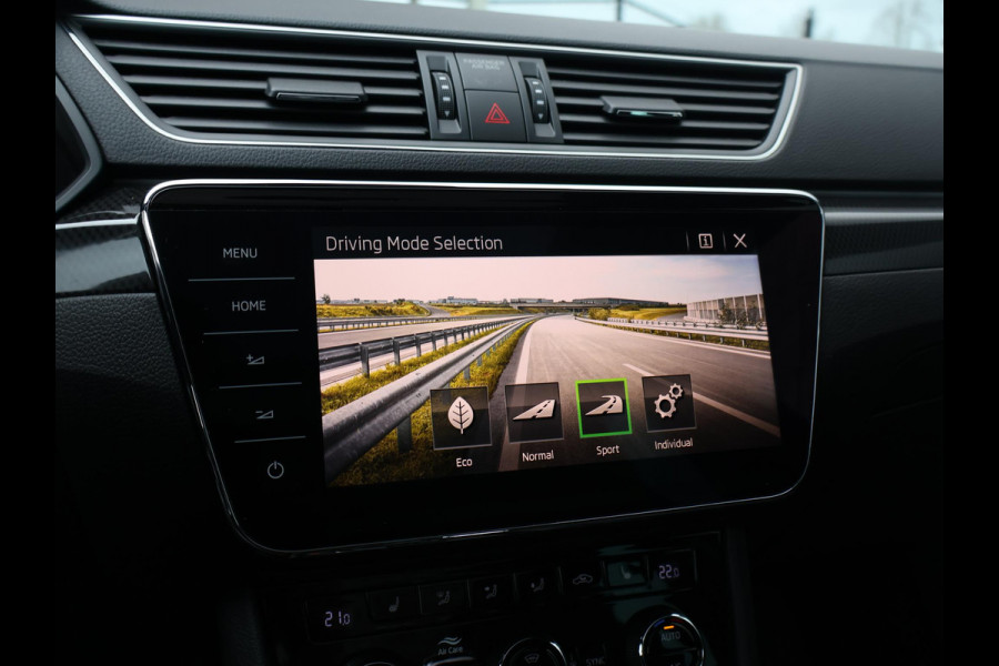 Škoda Superb Combi 1.4 TSI ACT 150 PK SPORTLINE DSG AUT. *STEEL GREY* + WEGKL. TREKHAAK | PANORAMA | 19 INCH | CANTON | ADAPTIVE CRUISE | ALCANTARA