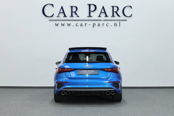 Audi S3 Sportback 2.0 TFSI quattro 310+PK LED/B&O/PANO/SFEER/ALCANTARA+S.VERWARMING+MASSAGE/18" LMV/CAM/LINE/ACC/12 MND GARANTIE!