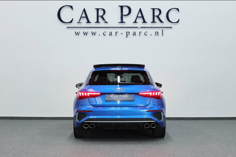 Audi S3 Sportback 2.0 TFSI quattro 310+PK LED/B&O/PANO/SFEER/ALCANTARA+S.VERWARMING+MASSAGE/18" LMV/CAM/LINE/ACC/12 MND GARANTIE!