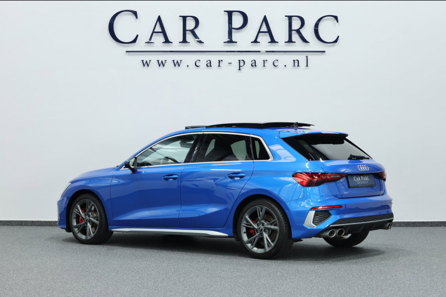 Audi S3 Sportback 2.0 TFSI quattro 310+PK LED/B&O/PANO/SFEER/ALCANTARA+S.VERWARMING+MASSAGE/18" LMV/CAM/LINE/ACC/12 MND GARANTIE!