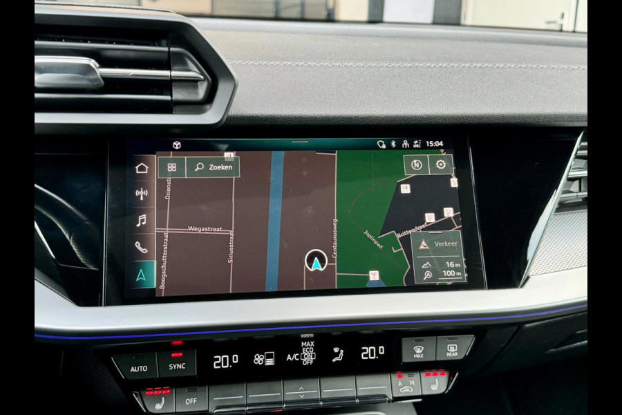 Audi S3 Sportback 2.0 TFSI quattro 310+PK LED/B&O/PANO/SFEER/ALCANTARA+S.VERWARMING+MASSAGE/18" LMV/CAM/LINE/ACC/12 MND GARANTIE!