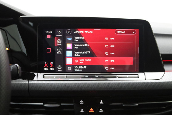 Volkswagen Golf 1.4 eHybrid GTE 245 PK, Leder, Memory, Mistlampen, Stoelkoeling + Verwarming