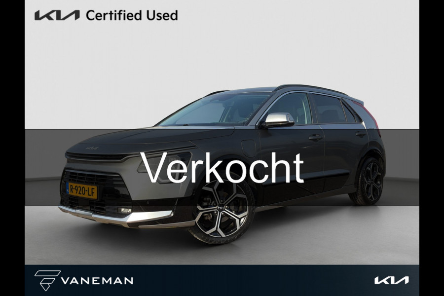 Kia Niro 1.6 GDi PHEV ExecutiveLine Automaat | Elektrische Geheugenstoelen | Leder | Camera | Cruise | Sensoren | Stoelverwaming & Verkoeling | Apple Carplay & Android Auto |