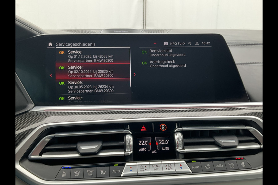 BMW X6 M Competition 626PK BTW Bowers&Wilkins Pano Nachtzicht Massage Stoelverw+Koeling BOMVOL!