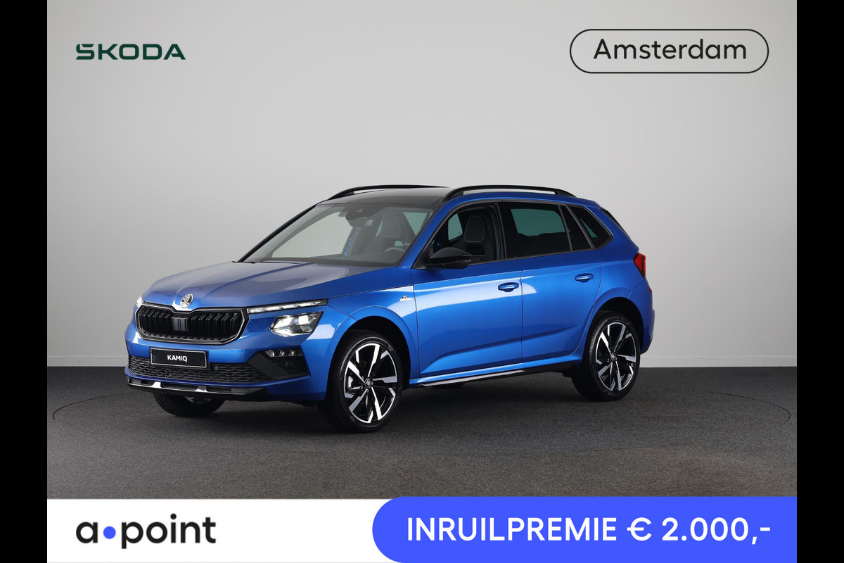 Škoda Kamiq Monte Carlo 1.0 TSI 115 pk 7 versn. DSG | Travel Assist Plus | Winter Pakket | 18 inch lichtmetalen velgen