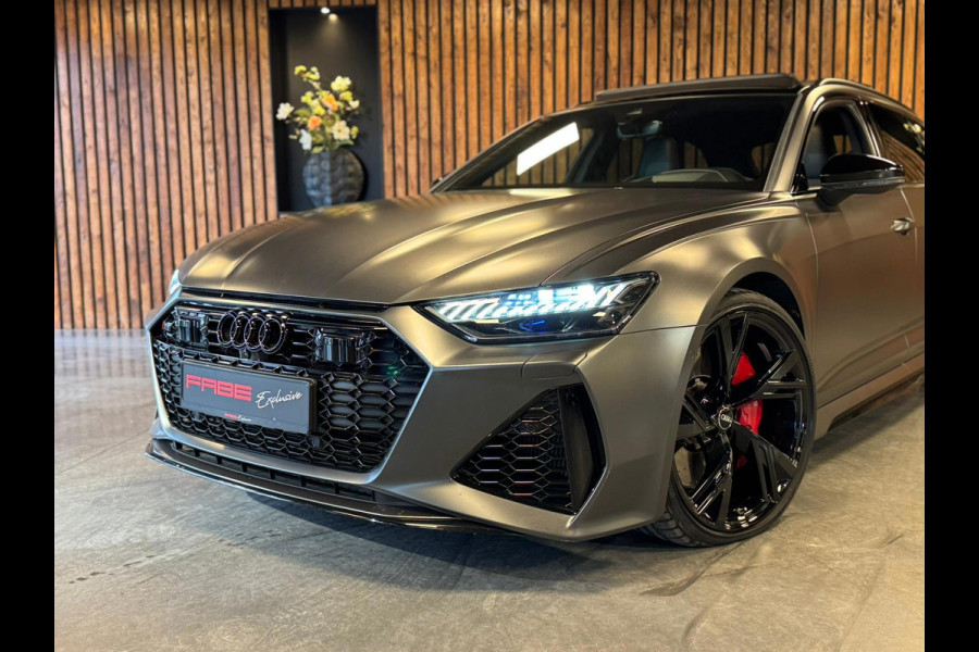 Audi A6 Avant RS6 TFSI quattro / Softclose / Stoel Verwaming/Ventilatie / Pano / 360 Camera / HUD / Keyless