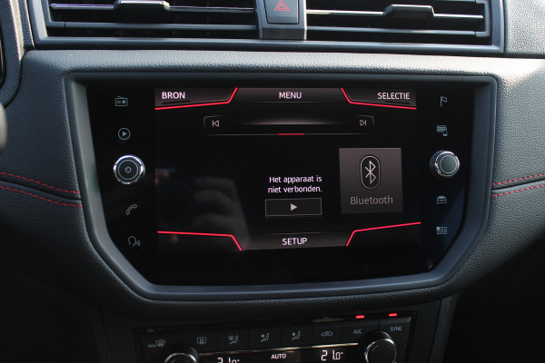 Seat Ibiza 1.0 TSI FR Business Intense / Camera / CarPlay / Keyless / 18'' / DAB / Stoelverwarming / ACC