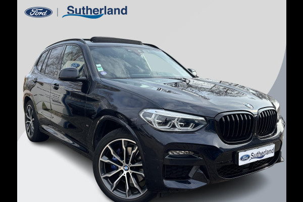 BMW X3 xDrive30e M Sport | Plug-in Hybride | PHEV | Volle uitrusting | 20 inch |  Panoramadak | Trekhaak | Harman/kardon | 360 graden camera | Leder Vernasca Schwarz | Elektrische stoelen met memory functie | M pakket | Sportstoelen | Stoelverwarming| Adaptive Led | Head Up Display | Keyless entry | Elektrische achterklep | Adaptive cruise control | Dodehoeksensoren | Digitaal instrumentenpaneel SCI |