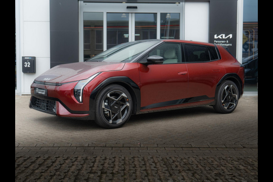 Kia EV4 GT-Line 81.4 kWh | DIRECT LEVERBAAR | Schuifkanteldak | Navigatie | Stoel en stuurverwarming | H&K | Elektrische achterklep