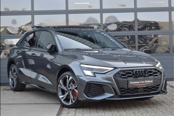 Audi A3 Sportback 45 TFSI e S-Line 245 Pk Alle Opties Pano RS-Stoel Head-Up Memory Keyless RS3 18 Inch