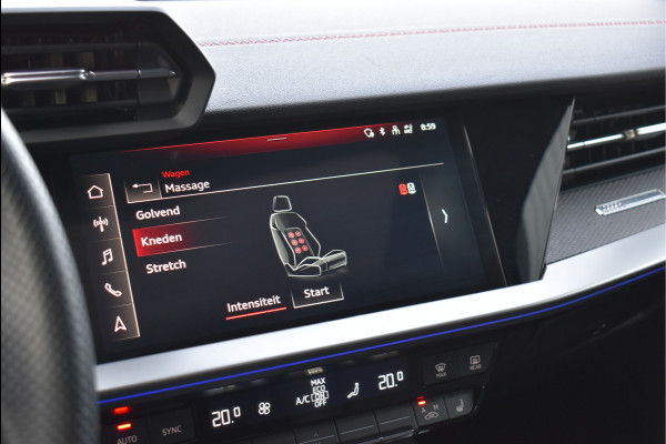 Audi A3 Sportback 45 TFSI e S-Line 245 Pk Alle Opties Pano RS-Stoel Head-Up Memory Keyless RS3 18 Inch