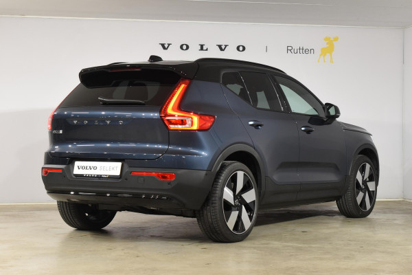 Volvo EX40 252PK Single Motor Extended Range 82 kWh Plus / Lounge Pakket / Panoramadak / 360 Camera / Extra getint glas / 20'' Velgen / MicrTech/Nubuck bekleding