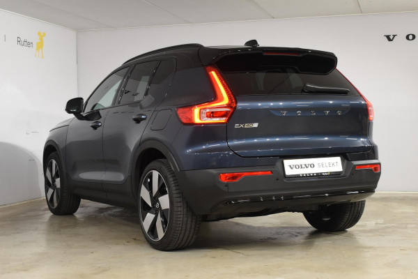 Volvo EX40 252PK Single Motor Extended Range 82 kWh Plus / Lounge Pakket / Panoramadak / 360 Camera / Extra getint glas / 20'' Velgen / MicrTech/Nubuck bekleding