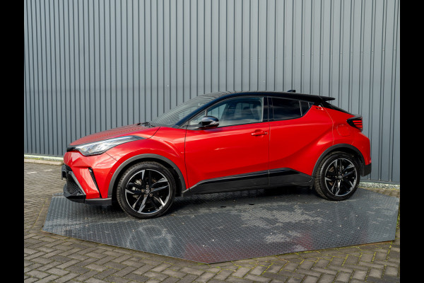 Toyota C-HR 1.8 Hybrid GR-Sport | Bi-Tone | Trekhaak | Dodehoek sensoren | Stoel & Stuur verw. | 19'' | Prijs Rijklaar!!