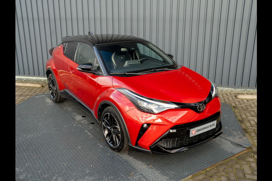 Toyota C-HR 1.8 Hybrid GR-Sport | Bi-Tone | Trekhaak | Dodehoek sensoren | Stoel & Stuur verw. | 19'' | Prijs Rijklaar!!