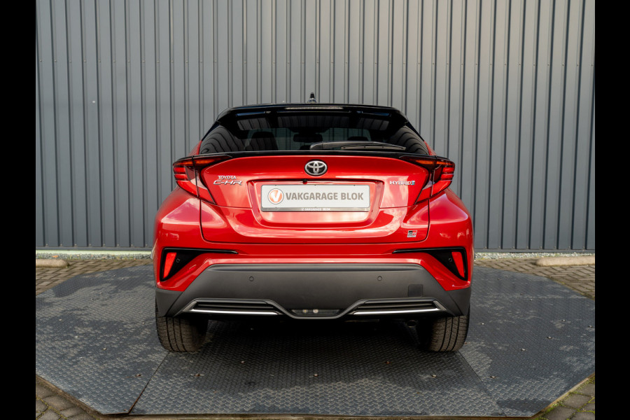 Toyota C-HR 1.8 Hybrid GR-Sport | Bi-Tone | Trekhaak | Dodehoek sensoren | Stoel & Stuur verw. | 19'' | Prijs Rijklaar!!