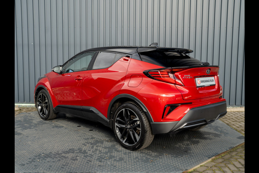 Toyota C-HR 1.8 Hybrid GR-Sport | Bi-Tone | Trekhaak | Dodehoek sensoren | Stoel & Stuur verw. | 19'' | Prijs Rijklaar!!