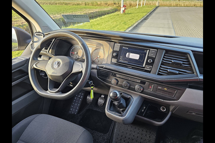Volkswagen Transporter 2.0 TDI T6.1 L2H1 2x-Zijdeur Trekhaak Achterdeuren CarPlay!