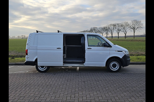 Volkswagen Transporter 2.0 TDI T6.1 L2H1 2x-Zijdeur Trekhaak Achterdeuren CarPlay!