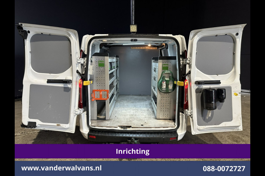 Ford Transit Custom 2.0 TDCI L1H1 Inrichting Euro6 Airco | Camera | LED | Cruisecontrol | Stoelverwarming | 2500kg Trekhaak Verwarmde voorruit, Parkeersensoren, Bijrijdersbank