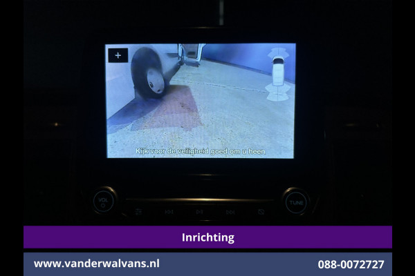 Ford Transit Custom 2.0 TDCI L1H1 Inrichting Euro6 Airco | Camera | LED | Cruisecontrol | Stoelverwarming | 2500kg Trekhaak Verwarmde voorruit, Parkeersensoren, Bijrijdersbank