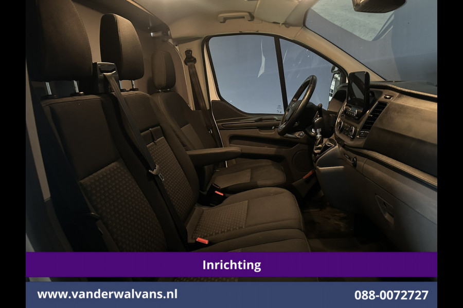 Ford Transit Custom 2.0 TDCI L1H1 Inrichting Euro6 Airco | Camera | LED | Cruisecontrol | Stoelverwarming | 2500kg Trekhaak Verwarmde voorruit, Parkeersensoren, Bijrijdersbank