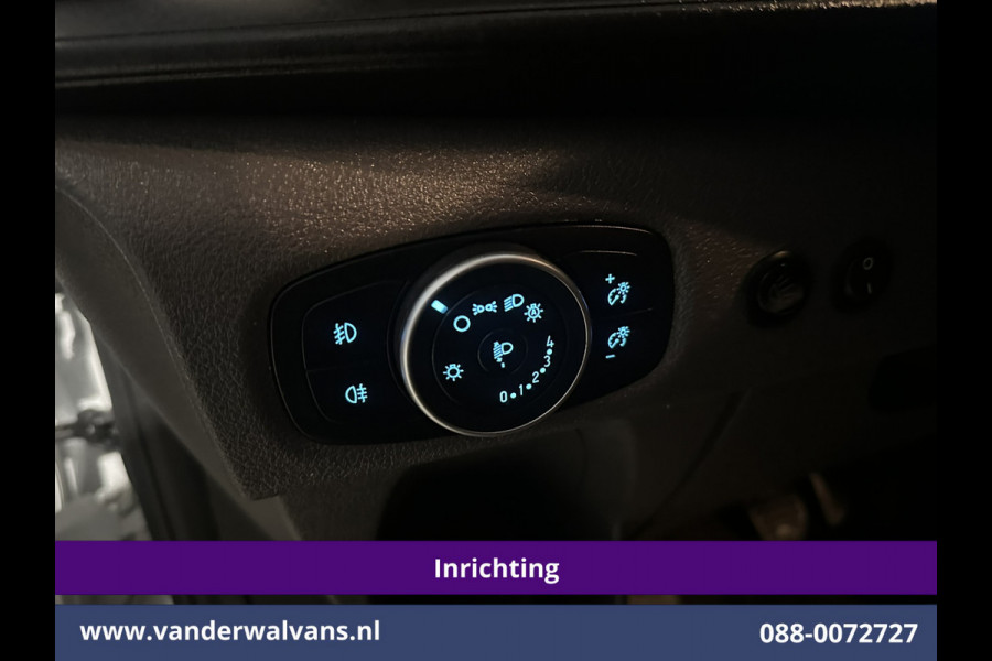 Ford Transit Custom 2.0 TDCI L1H1 Inrichting Euro6 Airco | Camera | LED | Cruisecontrol | Stoelverwarming | 2500kg Trekhaak Verwarmde voorruit, Parkeersensoren, Bijrijdersbank